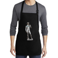 Michelangelo David Leather Harness Sculpture Art Male Statue Torso Medium-length Apron | Artistshot