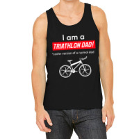 I Am A Triathlon Dad! Active Tank Top | Artistshot