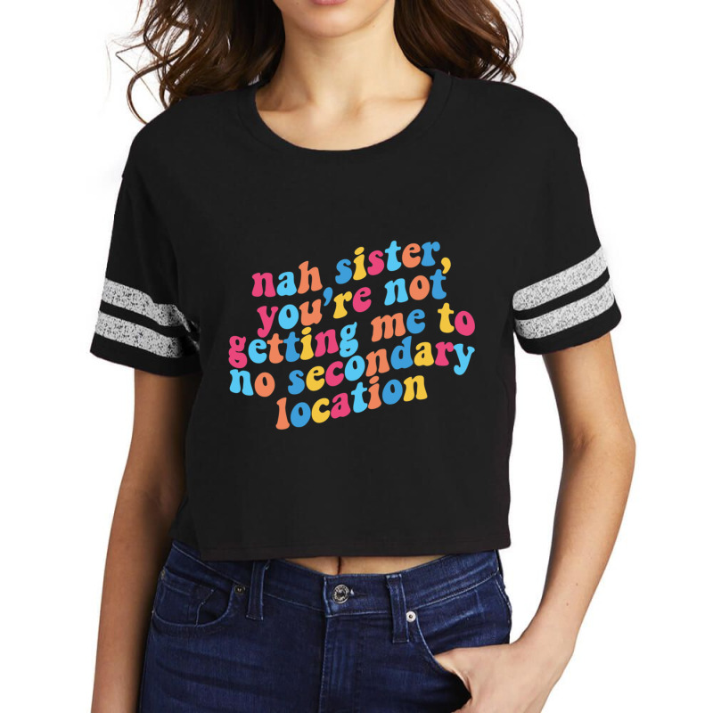 No Secondary Locations Scorecard Crop Tee by cm-arts | Artistshot