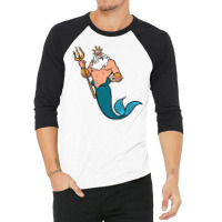 King Triton 3/4 Sleeve Shirt | Artistshot