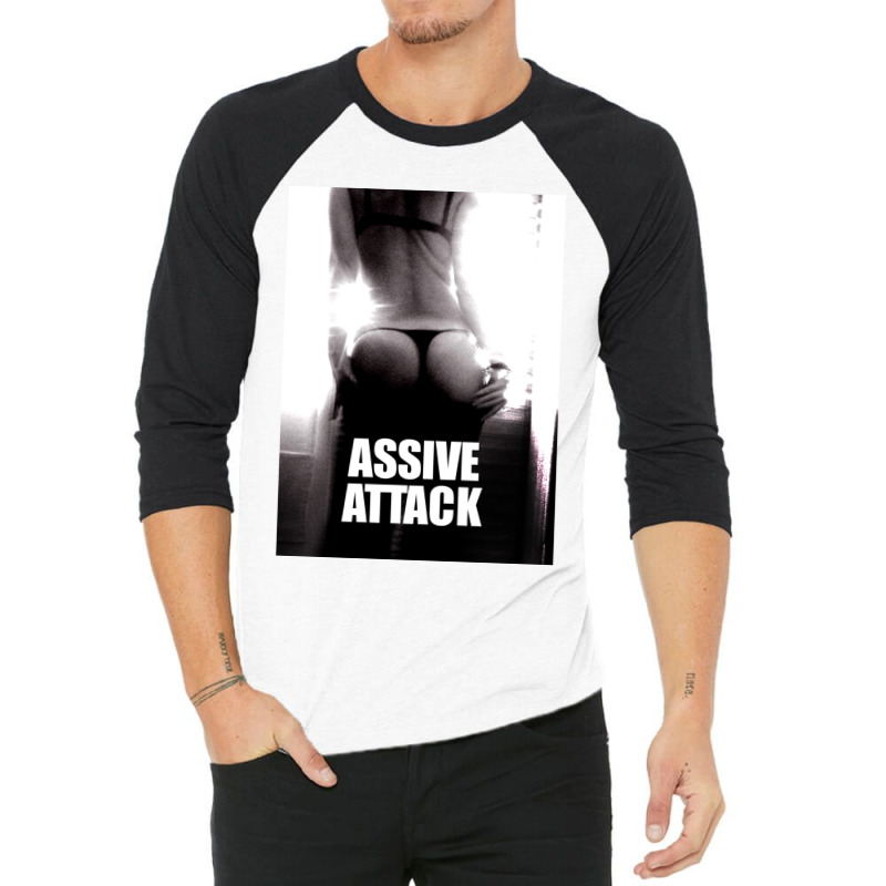 Assive Attack 3/4 Sleeve Shirt by HISHIMUCHILDRESS | Artistshot