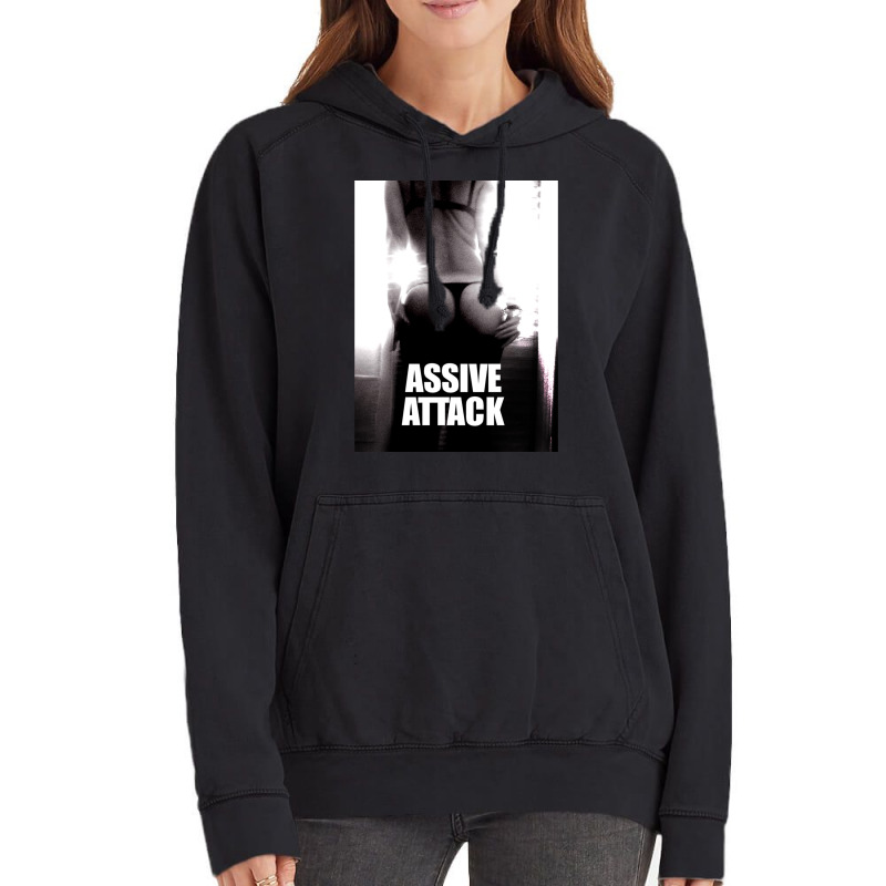 Assive Attack Vintage Hoodie by HISHIMUCHILDRESS | Artistshot