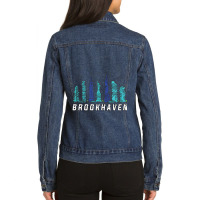 Brookhaven Long Island New York Ladies Denim Jacket | Artistshot