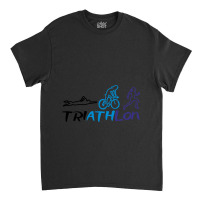 Thriatlon Woman Fitted Classic T-shirt | Artistshot