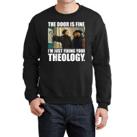 Martin Luther 95 Theses Meme Painting Reformation Day Gift Crewneck Sweatshirt | Artistshot