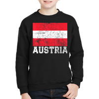 Austrian Austria Flag Pride Roots Country Family Nation Gift T Shirt Youth Sweatshirt | Artistshot