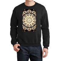 Modern Glowing Floral Art Design Crewneck Sweatshirt | Artistshot