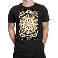 Modern Glowing Floral Art Design T-shirt | Artistshot