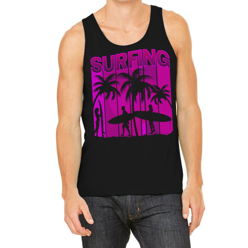 Summer T  Shirtsurf Surfer Summer Surfing Family Vacation Mode T  Shir Tank Top | Artistshot