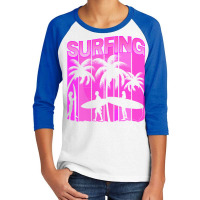 Summer T  Shirtsurf Surfer Summer Surfing Family Vacation Mode T  Shir Youth 3/4 Sleeve | Artistshot