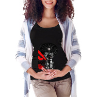 Cyberpunk Geisha Futurist Urban Style Maternity Scoop Neck T-shirt | Artistshot