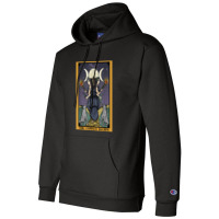 The Goddess Hecate Tarot Card Triple Moon Wiccan Pagan Witch Champion Hoodie | Artistshot