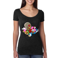 Three Caballeros Love Women's Triblend Scoop T-shirt | Artistshot