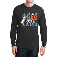 Womens I Pass Gas For A Living Anesthesiologist Doctor Anesthesia V Ne Long Sleeve Shirts | Artistshot