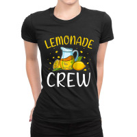 Lemonade Boss Clothing Lemonade Stand Lemon Drink Raglan Baseball Tee Ladies Fitted T-shirt | Artistshot