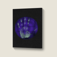 Phasmophobia Fingerprints 2 Portrait Canvas Print | Artistshot