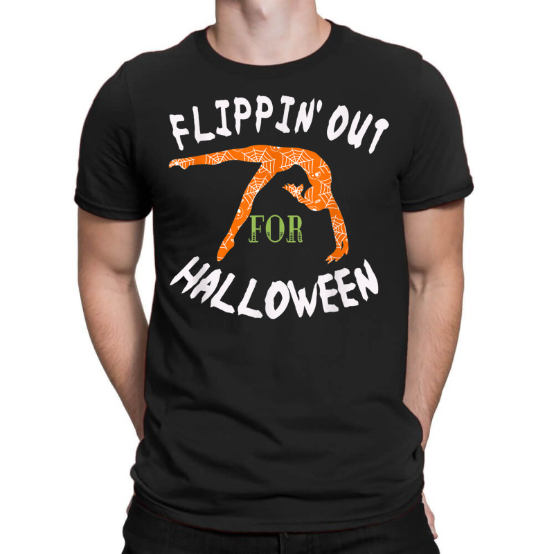 Girls Flipping Out For Halloween Gymnastics Gift T-shirt | Artistshot