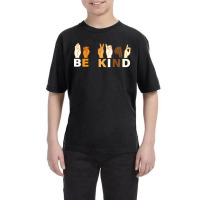 Be Kind Sign Language Youth Tee | Artistshot