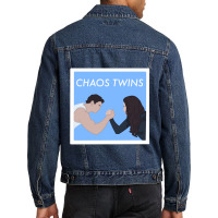 Chaos Twins Men Denim Jacket | Artistshot