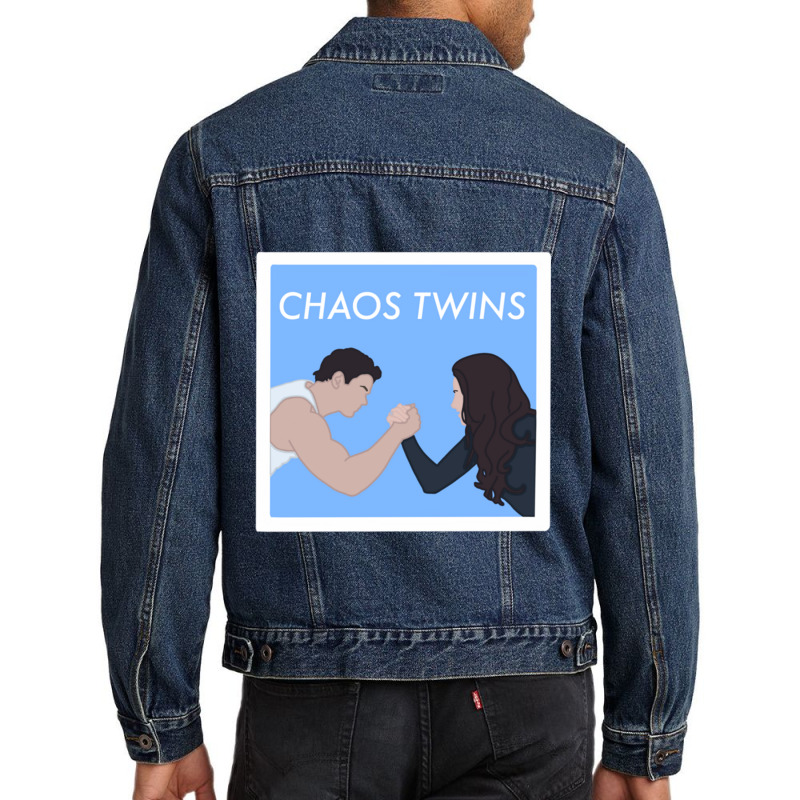 Chaos Twins Men Denim Jacket by JONATHANSPURLING | Artistshot