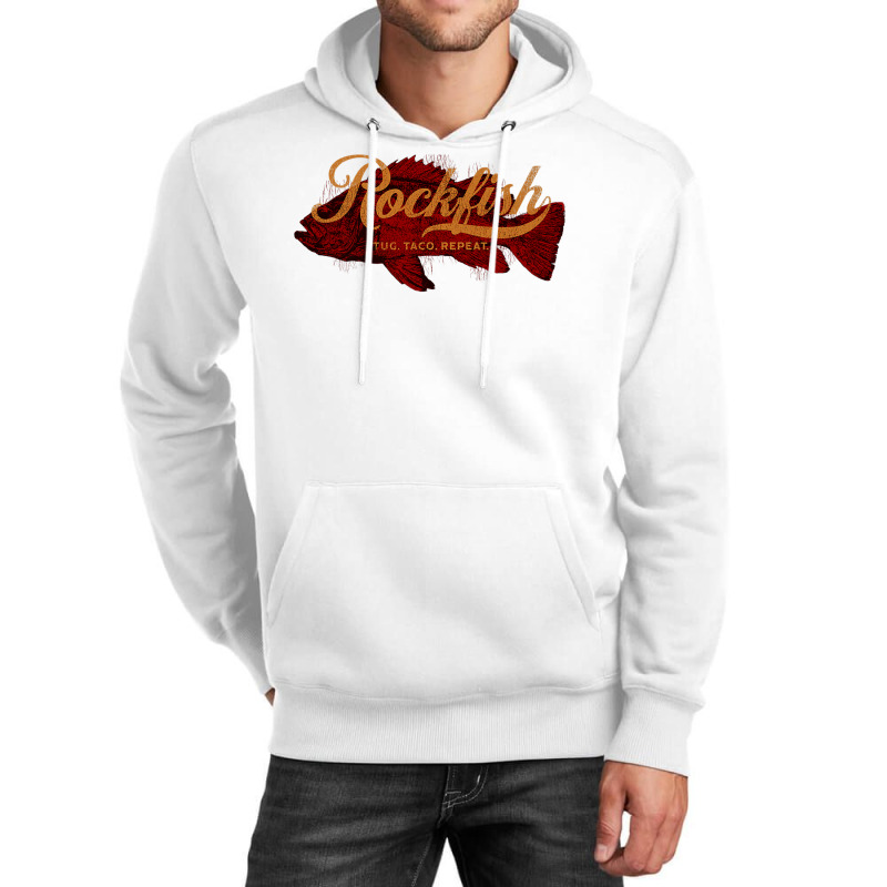 Rock Fish California West Coast Rockfish Tug Taco Repeat Premium T Shi Unisex Hoodie by cm-arts | Artistshot