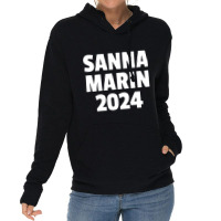 Sanna Marin 2024 - Sanna Marin - Sanna For Lightweight Hoodie | Artistshot