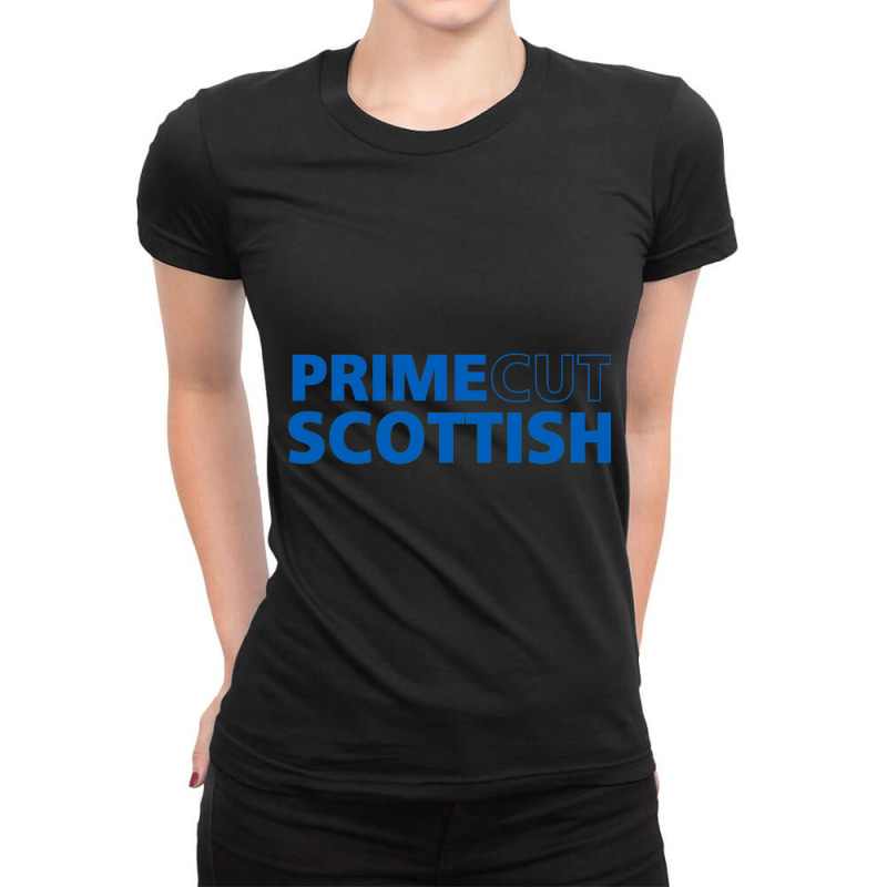 Prime Cut Scottish Ladies Fitted T-Shirt by cm-arts | Artistshot