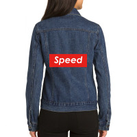 Speed Ladies Denim Jacket | Artistshot