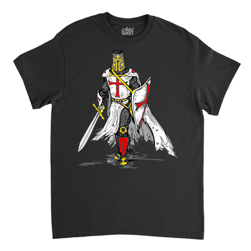 Warrior Of God Crusader Knight Templar T Shirt Classic T-shirt | Artistshot