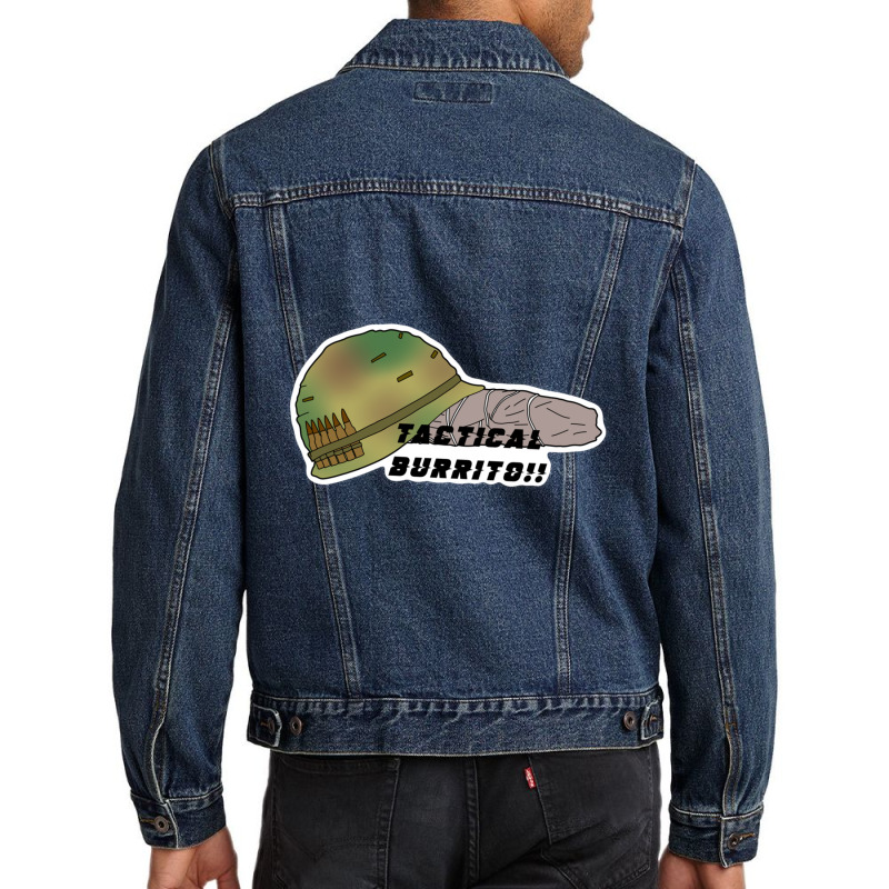 Phasmophobia Tactical Burritto! Men Denim Jacket | Artistshot