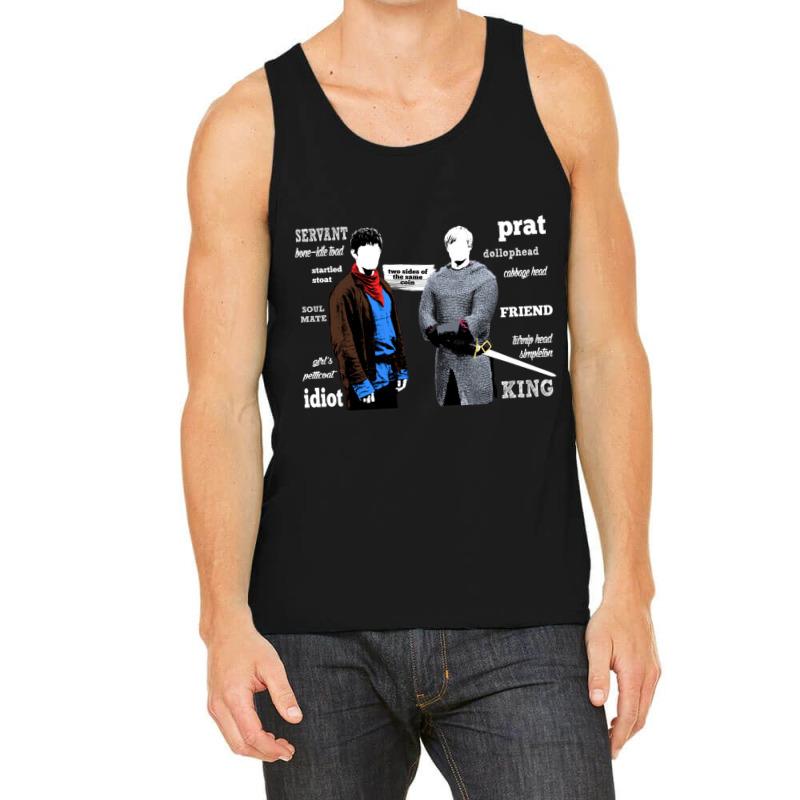 Merlin And Arthur Titles Tank Top | Artistshot