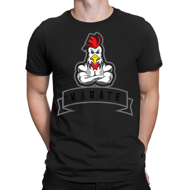 Strong Rooster Karate Martial Arts Fighter T Shirt T-Shirt by cm-arts | Artistshot