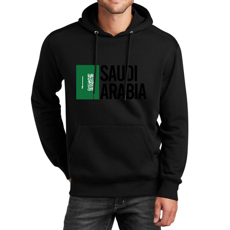 Saudi Arabia Minimal Design Collection Unisex Hoodie by cm-arts | Artistshot