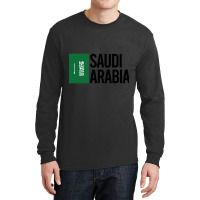 Saudi Arabia Minimal Design Collection Long Sleeve Shirts | Artistshot