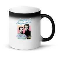 Simon Amp Garfunkel Retro Aesthetic Design Magic Mug | Artistshot