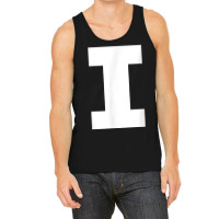 Letter I Capital Alphabet Monogram Initial Tank Top | Artistshot