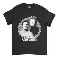 Simon Amp Garfunkel Retro Fan Art Design Classic T-shirt | Artistshot