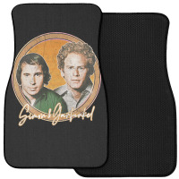 Simon Amp Garfunkel Retro Style Fan Design Front Car Mat | Artistshot