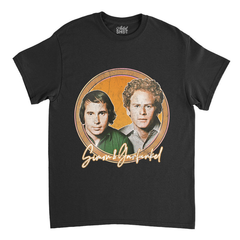 Simon Amp Garfunkel Retro Style Fan Design Classic T-shirt | Artistshot