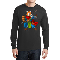 Red Panda Bear Ninja Samurai Warrior Funny Kung Fu Boys Kids Long Sleeve Shirts | Artistshot