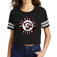 Basingstoke Bison Ice Hockey Scorecard Crop Tee | Artistshot