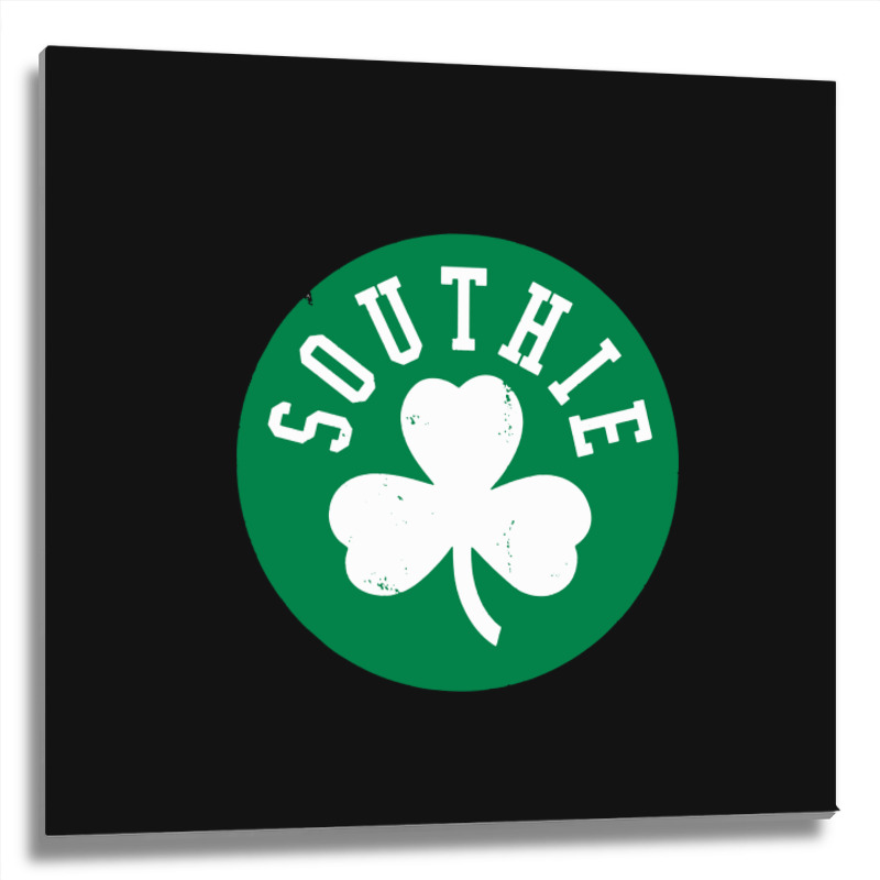 Southie Irish St Patricks Day Metal Print Square | Artistshot