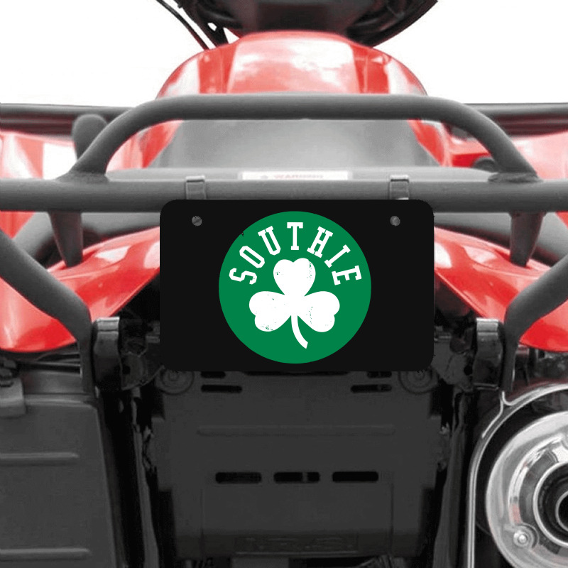 Southie Irish St Patricks Day Atv License Plate | Artistshot