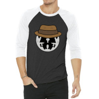 Smiling Rorschach 3/4 Sleeve Shirt | Artistshot