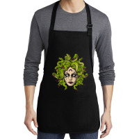 Medusa Greek Goddess Snakes Ancient Greece Mythology Gothic Medium-length Apron | Artistshot