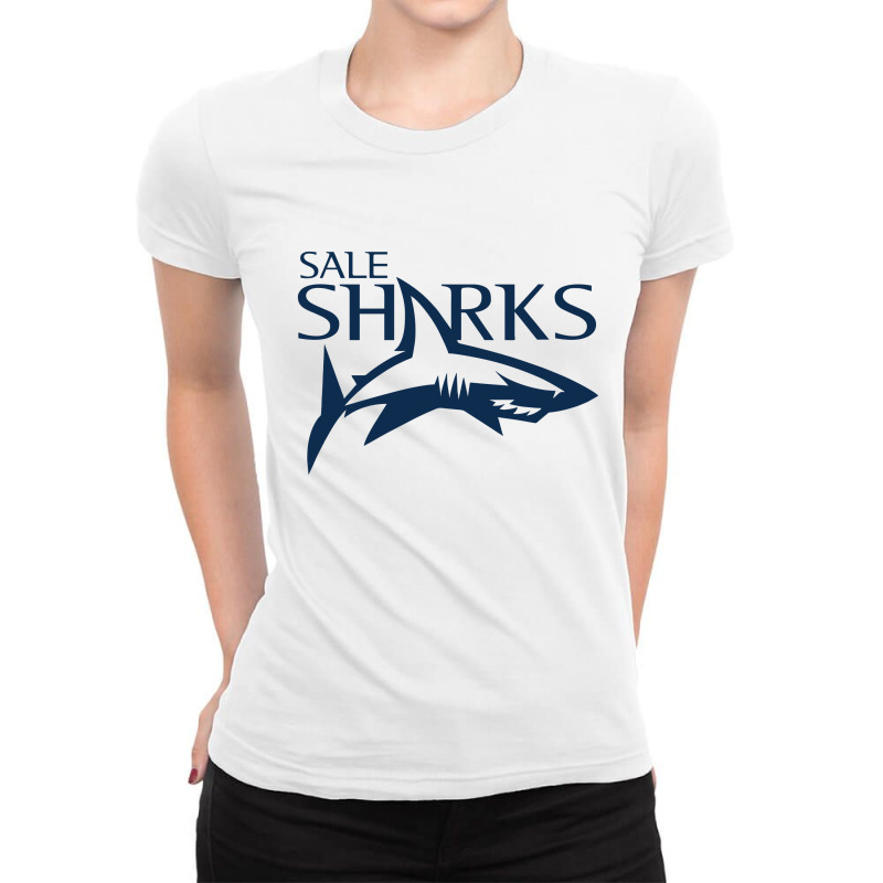 Sale Sharks Ladies Fitted T-Shirt by trokeryth | Artistshot