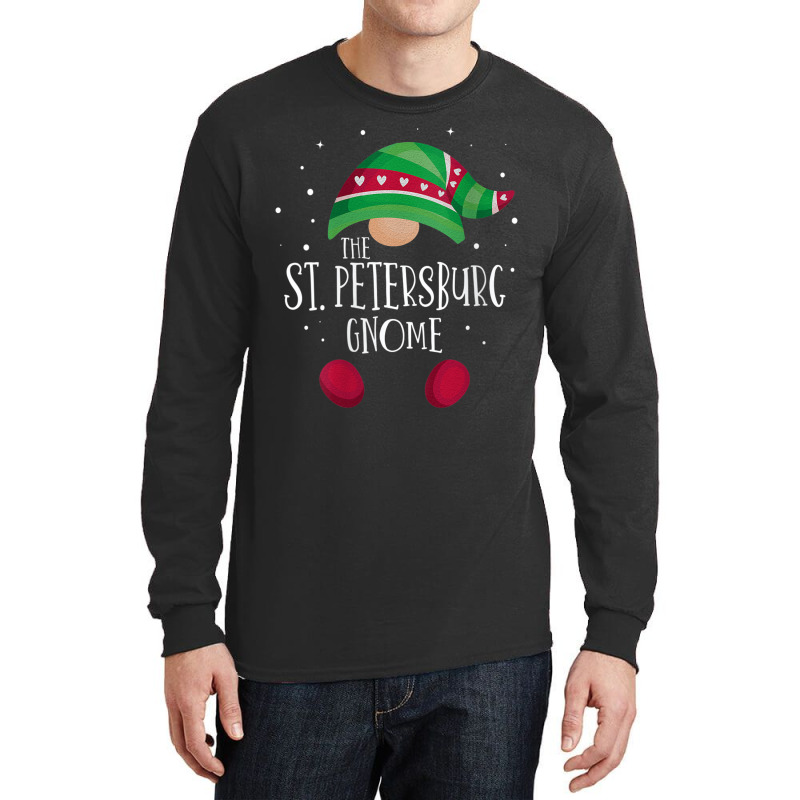 Womens St. Petersburg Gnome Family Matching Christmas Pajamas V Neck T Long Sleeve Shirts by cm-arts | Artistshot