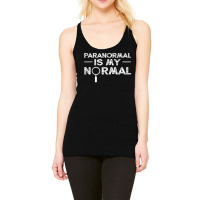 Paranormal Investigator Ghost Hunting Funny Gift Racerback Tank | Artistshot