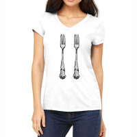 Forks Women's V-neck T-shirt | Artistshot