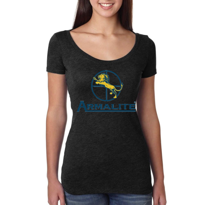 Armalite Classic Women's Triblend Scoop T-shirt by cm-arts | Artistshot